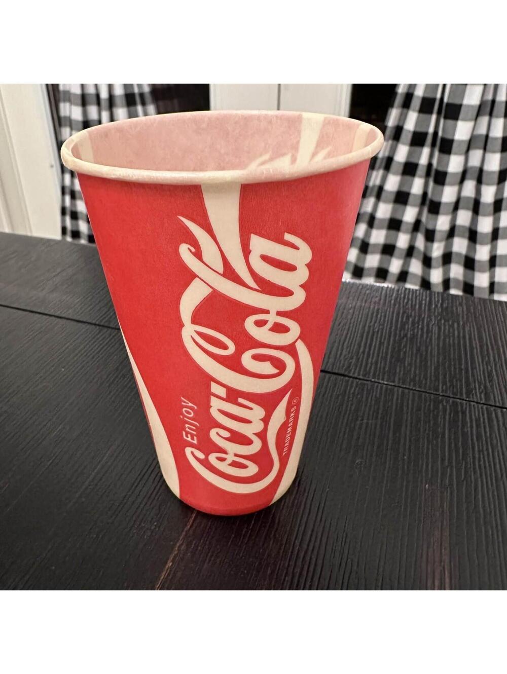 Lot Of 250+ Vintage Coca Cola 12oz R12 Sweetheart Wax Paper Cups NOS Unused